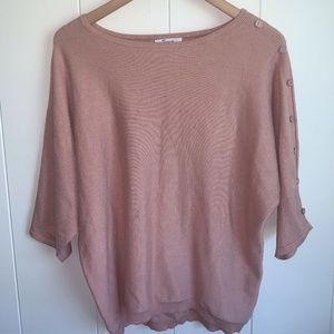 Dusty Rose Sweater